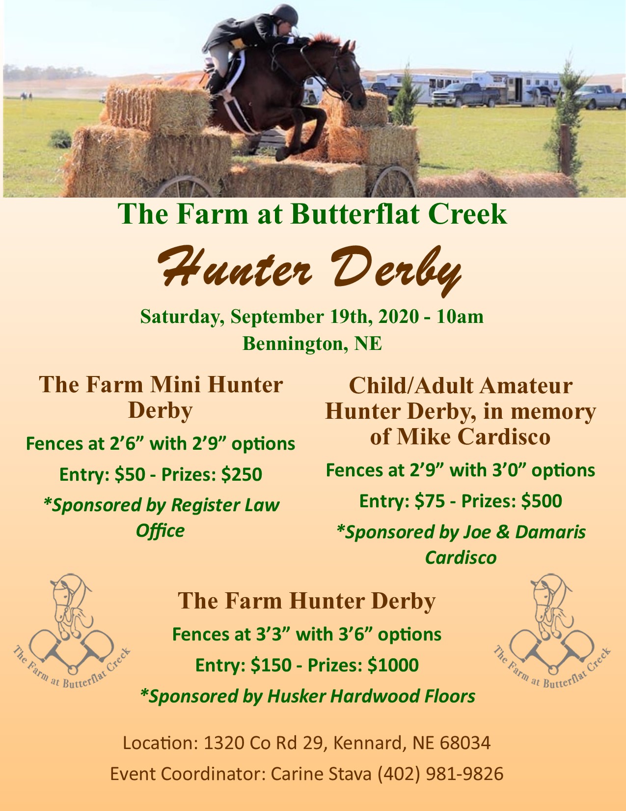 The Farm at Butterflat Creek Hunter Derby 2020